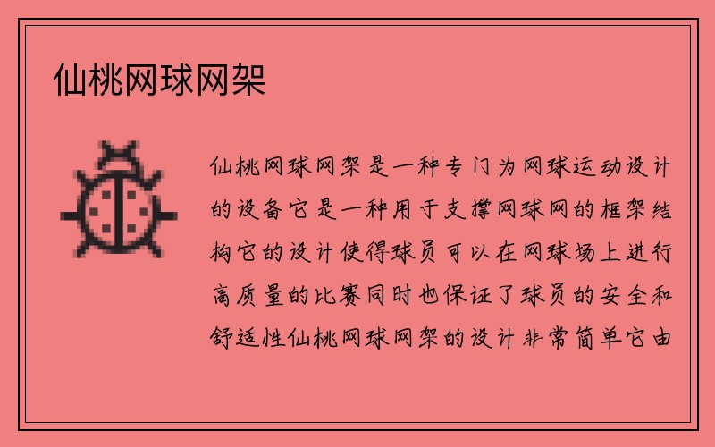 仙桃网球网架